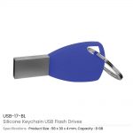 Silicone-Keychain-USB-17-BL