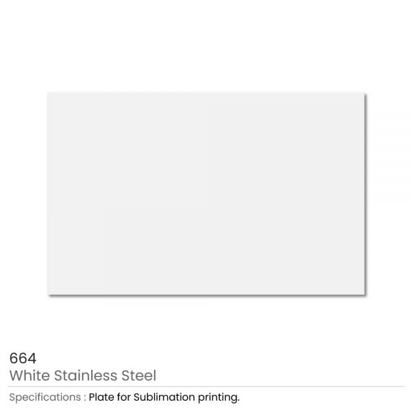 White Stainless Steel Metal Sheets