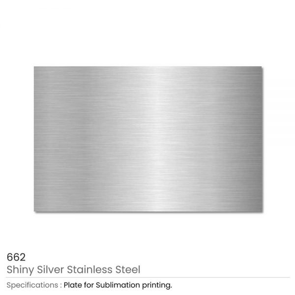 Shiny Silver Stainless Steel Metal Sheets