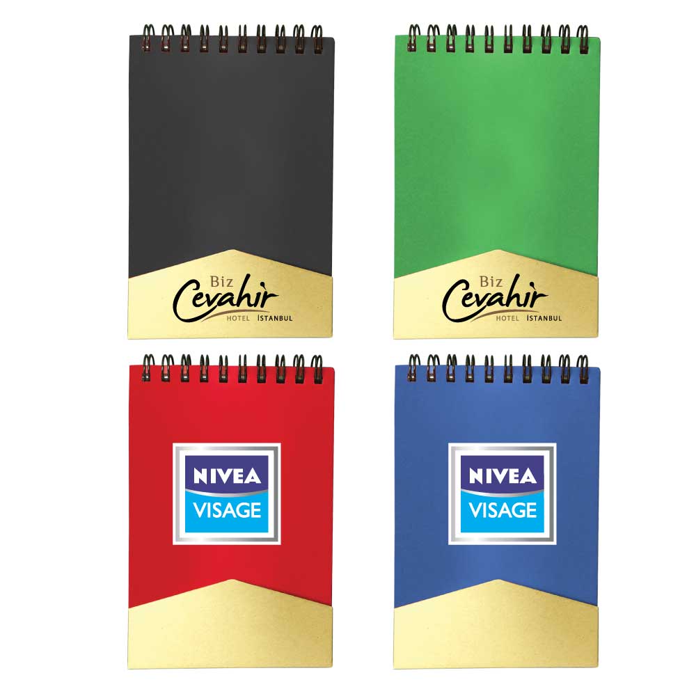 Branding Recycled Notepad with Pen