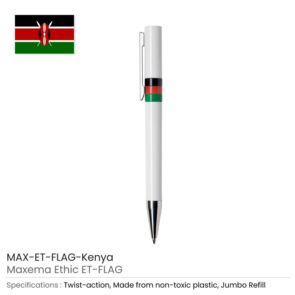 KENYA Flag Pens