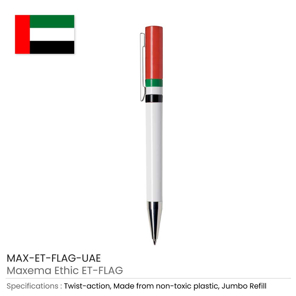 UAE Flag Pens