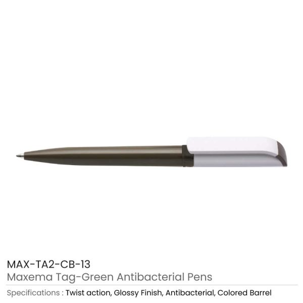 Tag Green Anti-Bacterial Pens Tag GreenAnti-Bacterial Pen 13