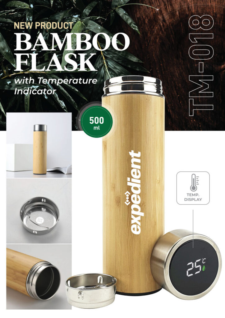 Bamboo-Flask-with-Temperature-Display