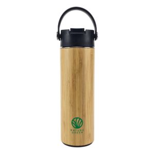 Branding Bamboo Flask with Tea Infuser