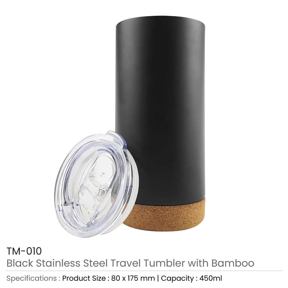 Travel Tumblers with Cork-base