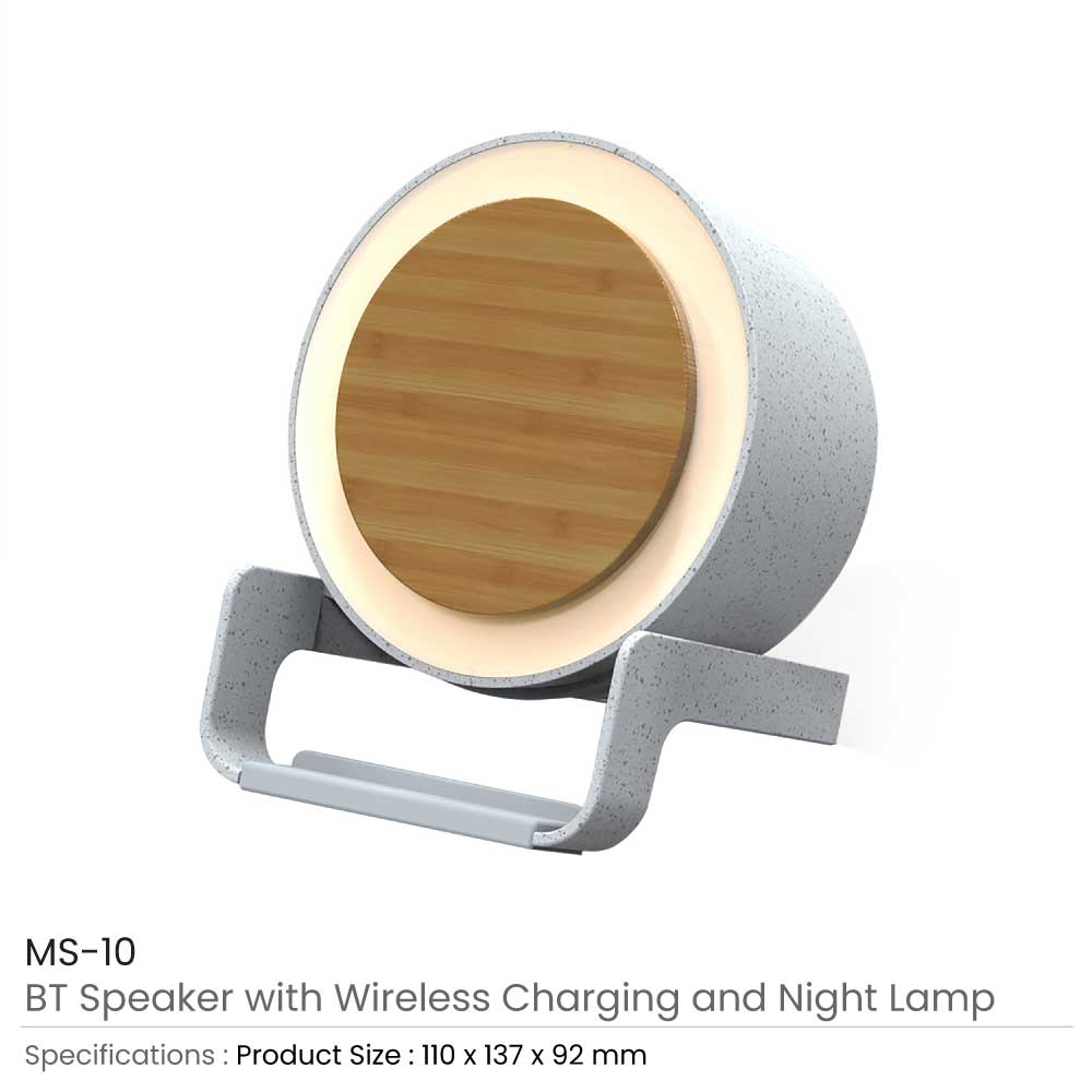 Speaker with Wireless Charging