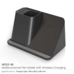 Pens-Holder-with-Wireless-Charging-WDS3-BK