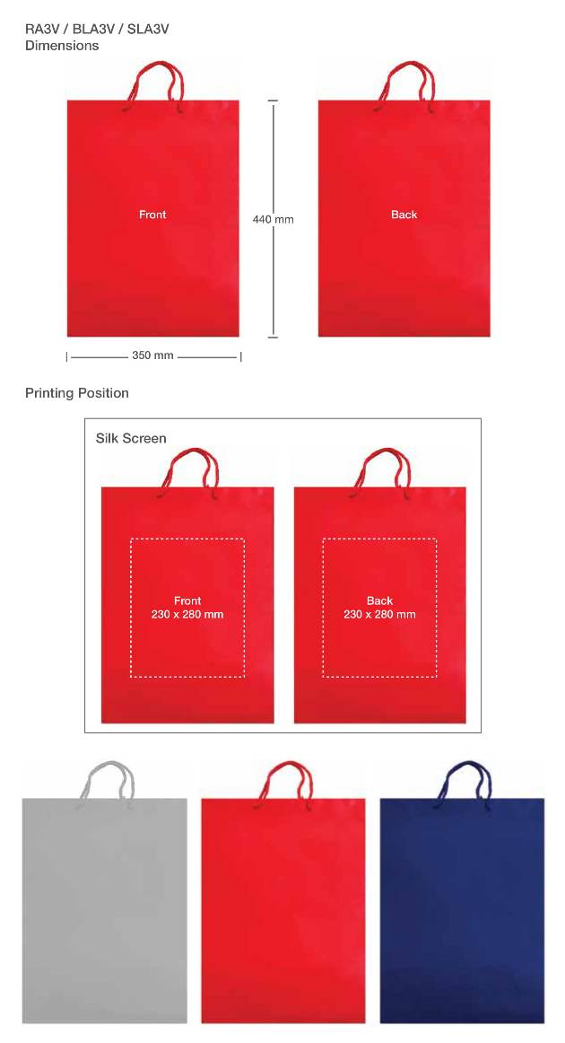 Shopping Bag Printing Details